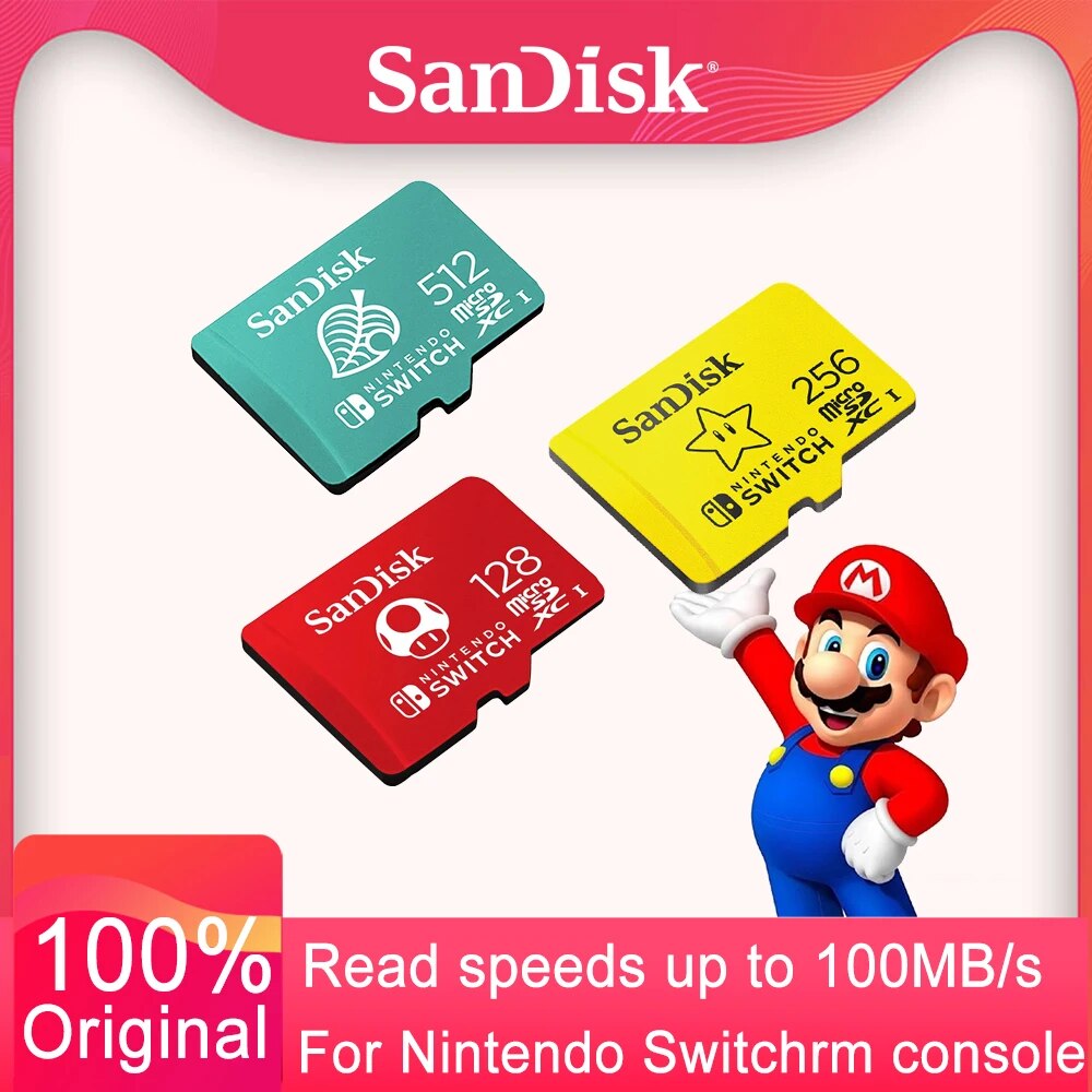 SanDisk ũ SD ī, 256GB, 512GB U3, 128GB ÷ ī, 64GB ޸ ī, 4K Ʈ HD TF ī, ٵ ġ,